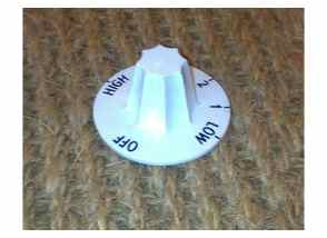 OIL Aga cooker RANCO STAT KNOB	